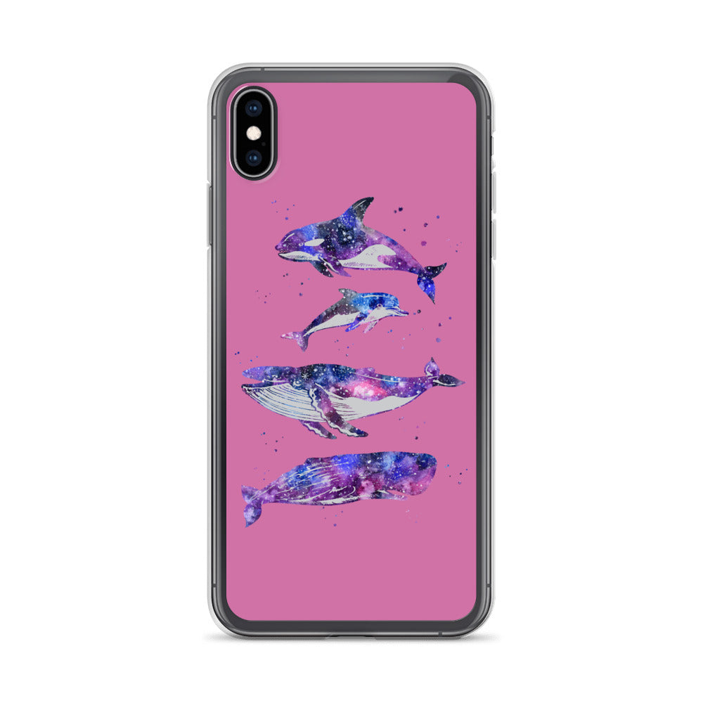 Cosmic Beauties iPhone Case Pink - Splashing Apparel