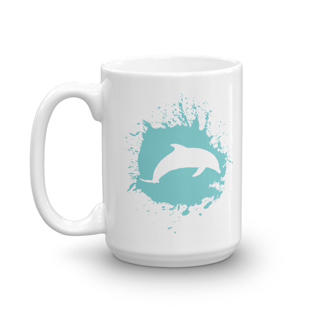 Dolphin Splash Mug