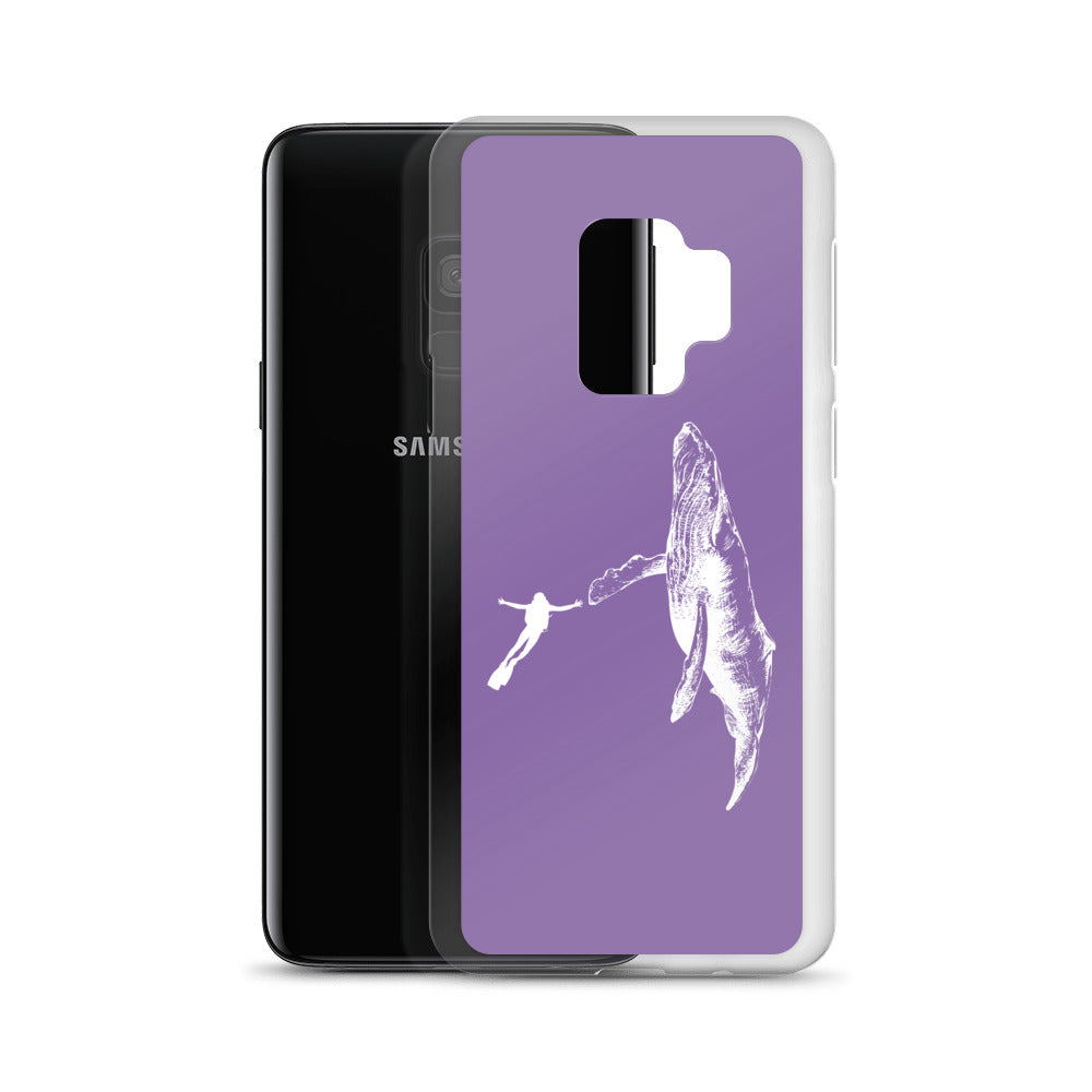 High Five Samsung Case Purple - Splashing Apparel