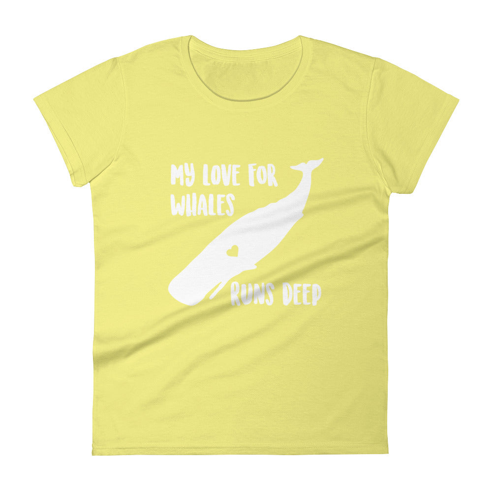 My Love Runs Deep Women's Shirt - Splashing Apparel
