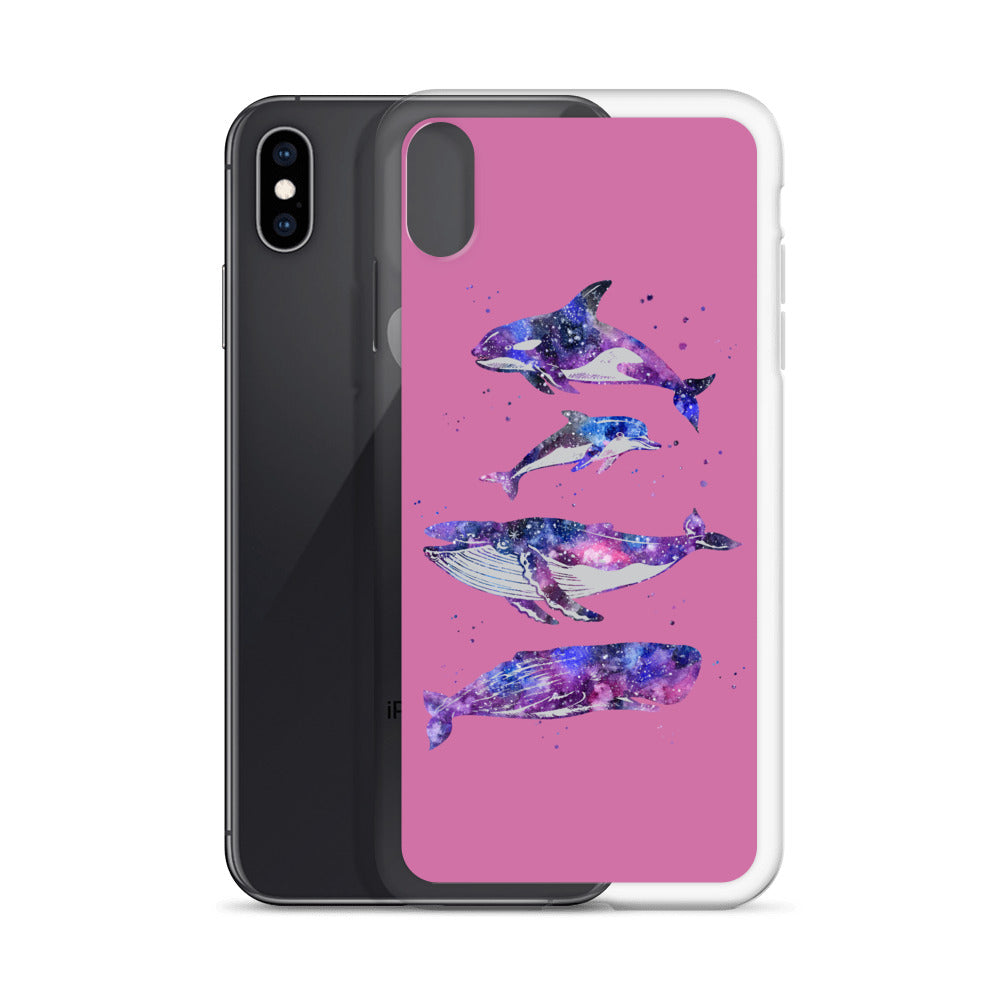 Cosmic Beauties iPhone Case Pink - Splashing Apparel