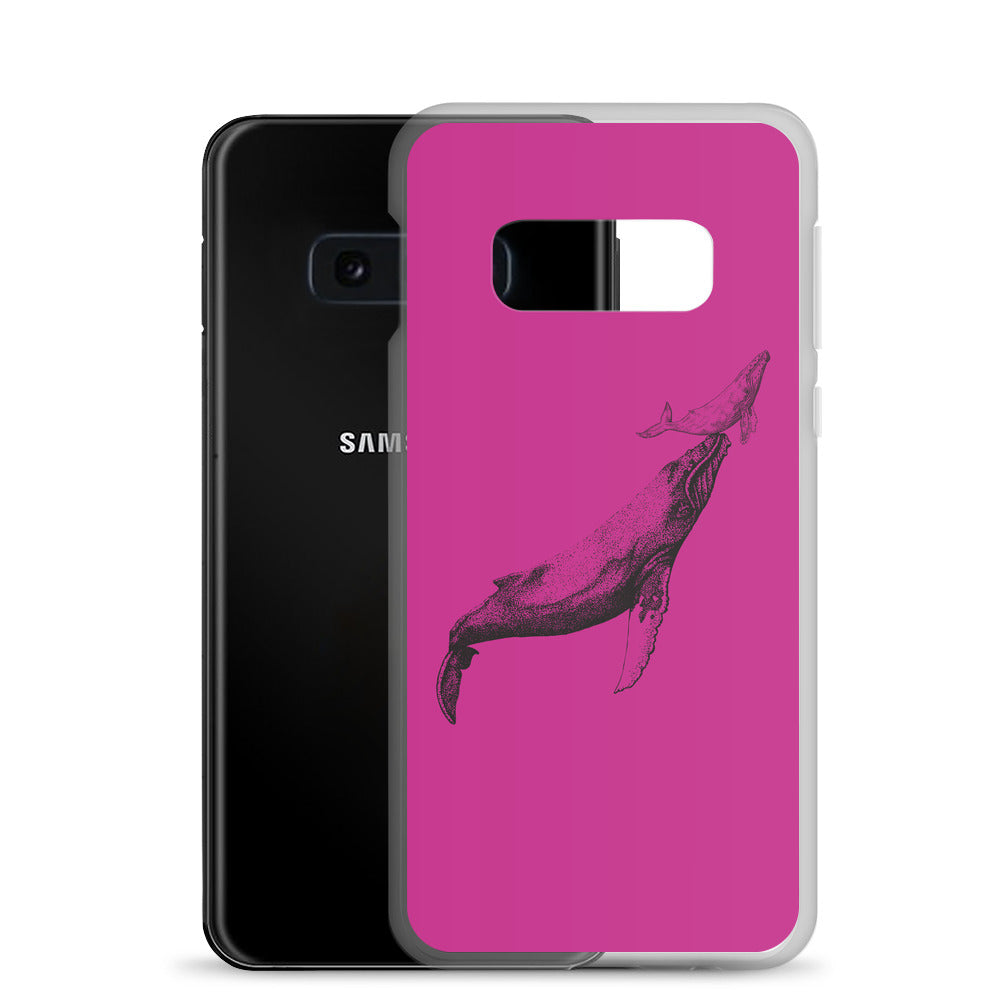 First Breath Samsung Case Pink - Splashing Apparel