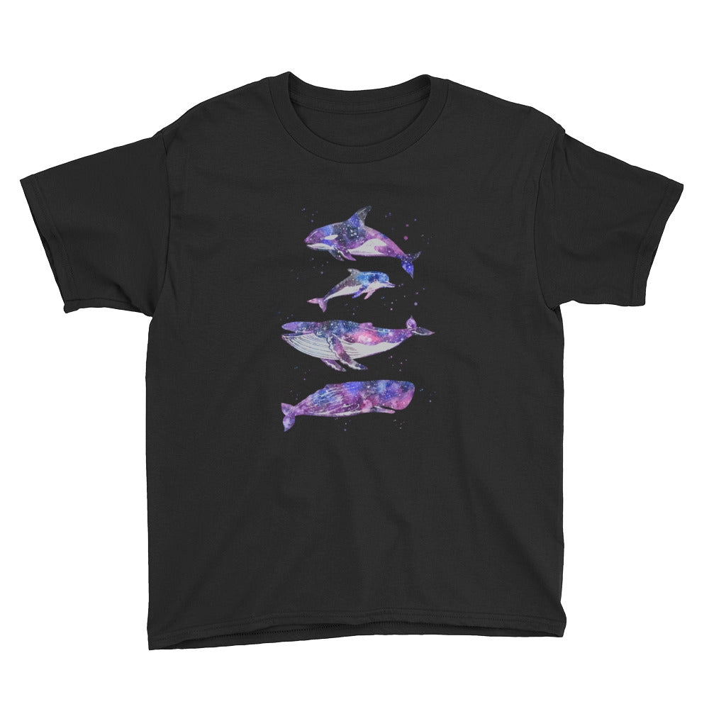 Stary Whales Kids Shirt - Splashing Apparel