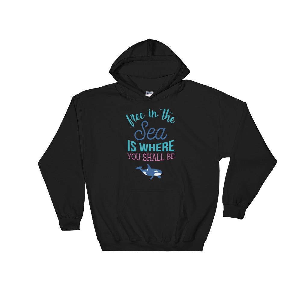 Free in the Sea Hoodie