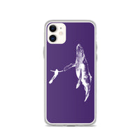 High Five iPhone Case Purple - Splashing Apparel