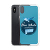 Blue Whale iPhone Case Blue - Splashing Apparel