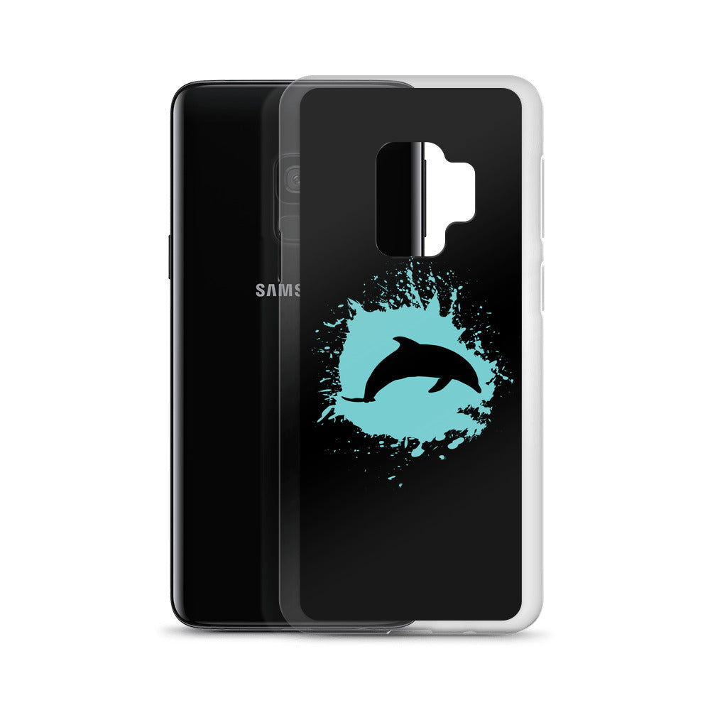 Dolphin Splash Samsung Case - Splashing Apparel
