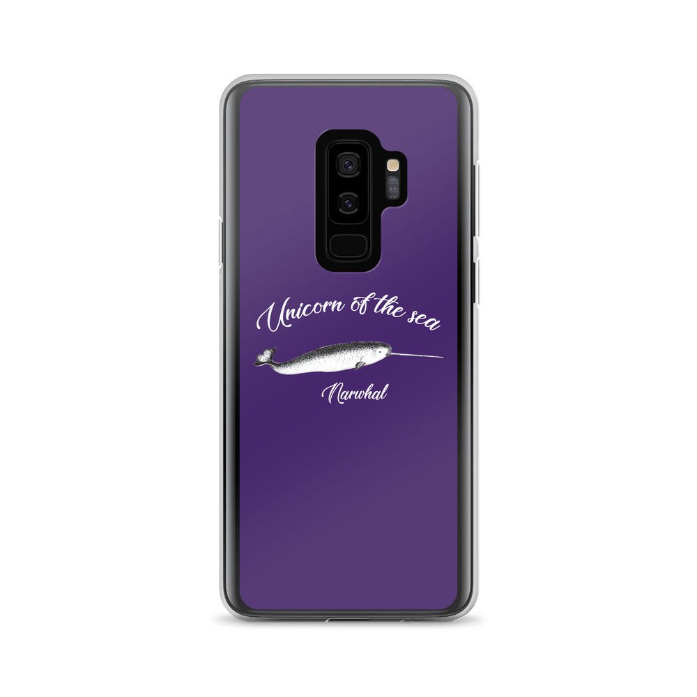 Unicorn of the Sea Samsung Case Purple - Splashing Apparel