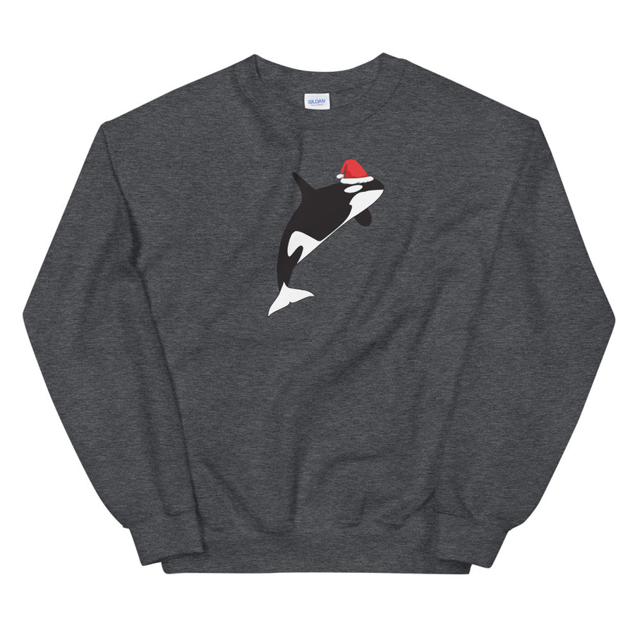 Orca Santa Sweatshirt - Splashing Apparel