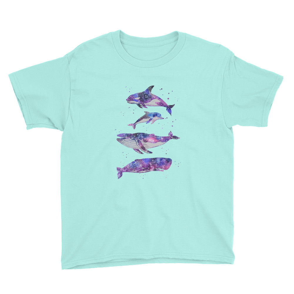 Stary Whales Kids Shirt - Splashing Apparel