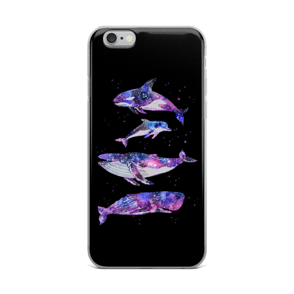 Cosmic Beauties iPhone Case Black - Splashing Apparel