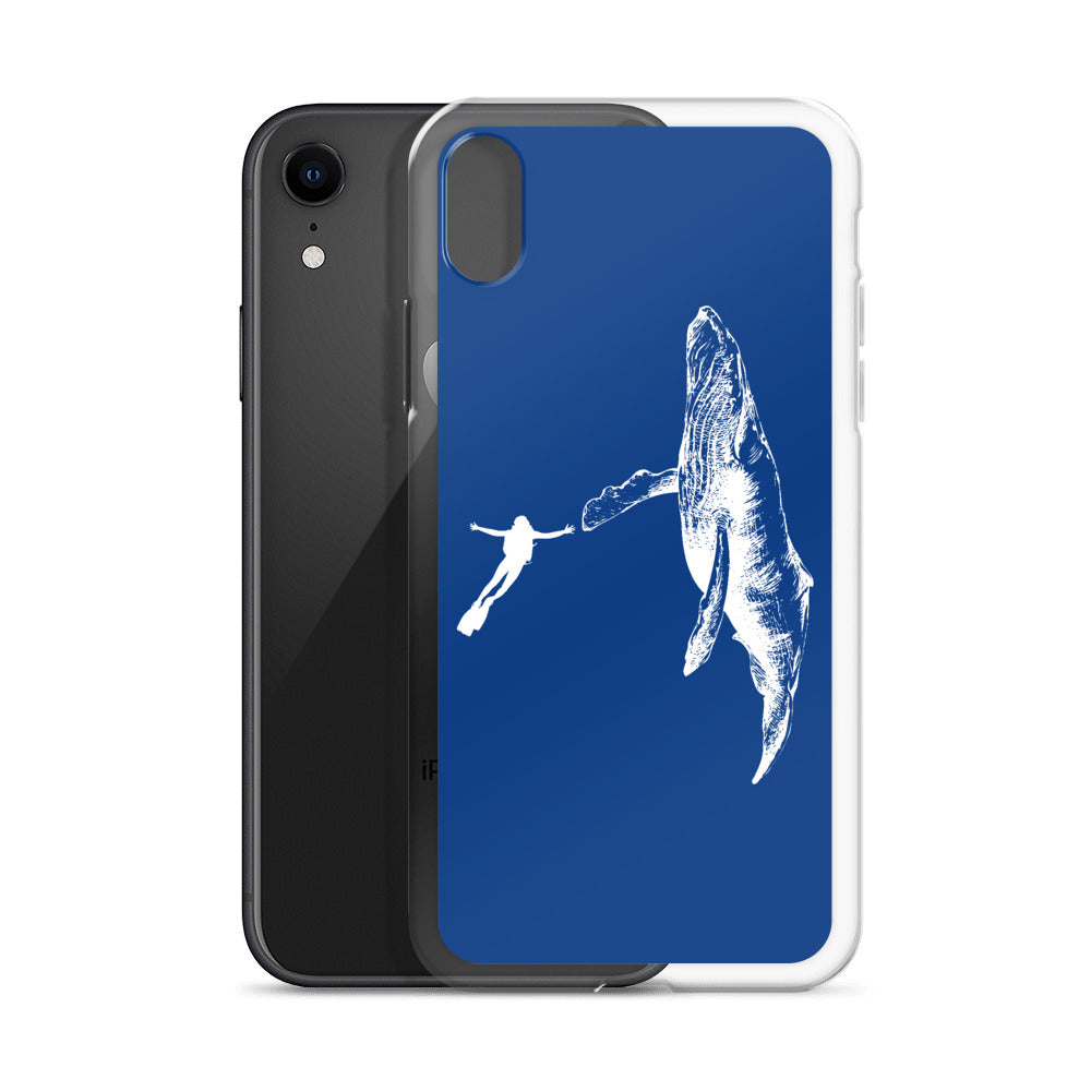 High Five iPhone Case Dark Blue - Splashing Apparel