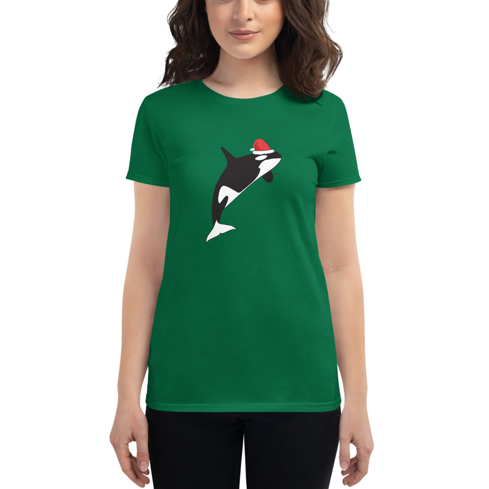 Orca Santa Women's t-shirt - Splashing Apparel