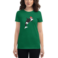 Orca Santa Women's t-shirt - Splashing Apparel