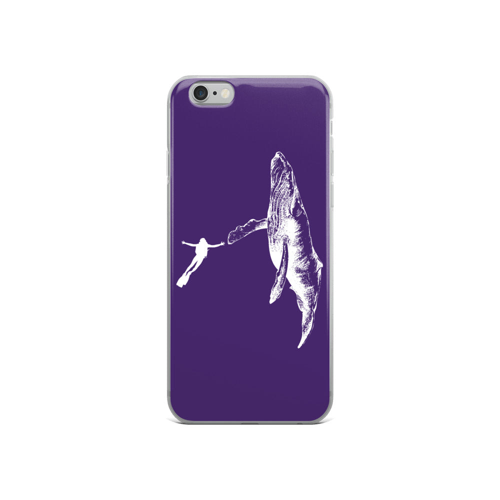 High Five iPhone Case Purple - Splashing Apparel