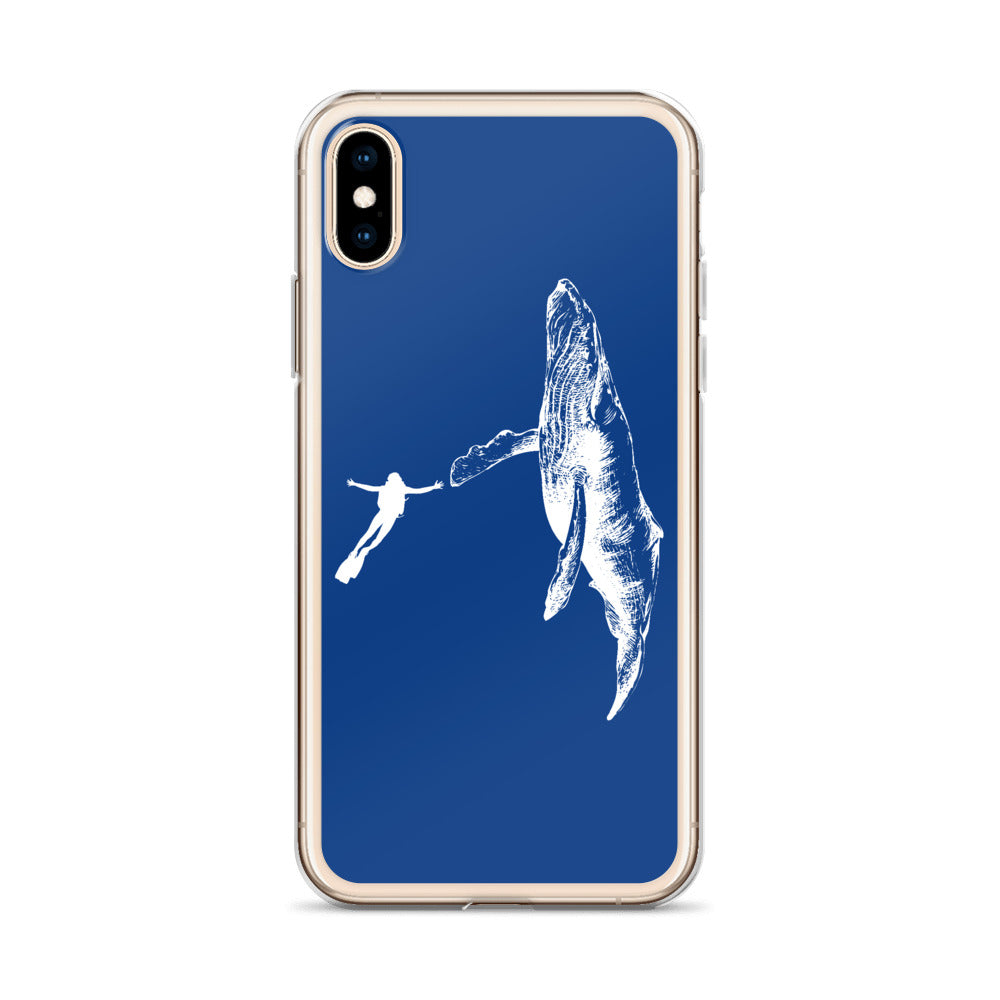 High Five iPhone Case Dark Blue - Splashing Apparel