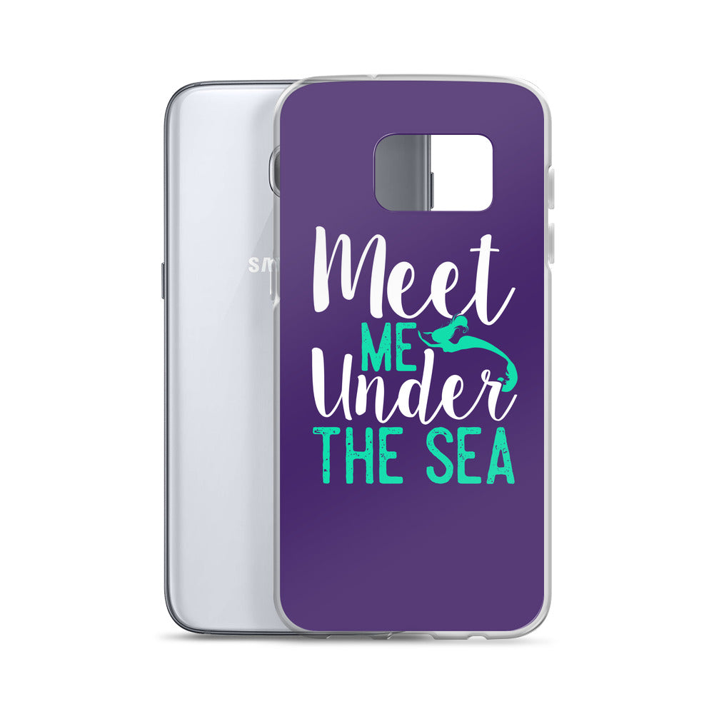 Meet Me Under the Sea Samsung Case Purple - Splashing Apparel