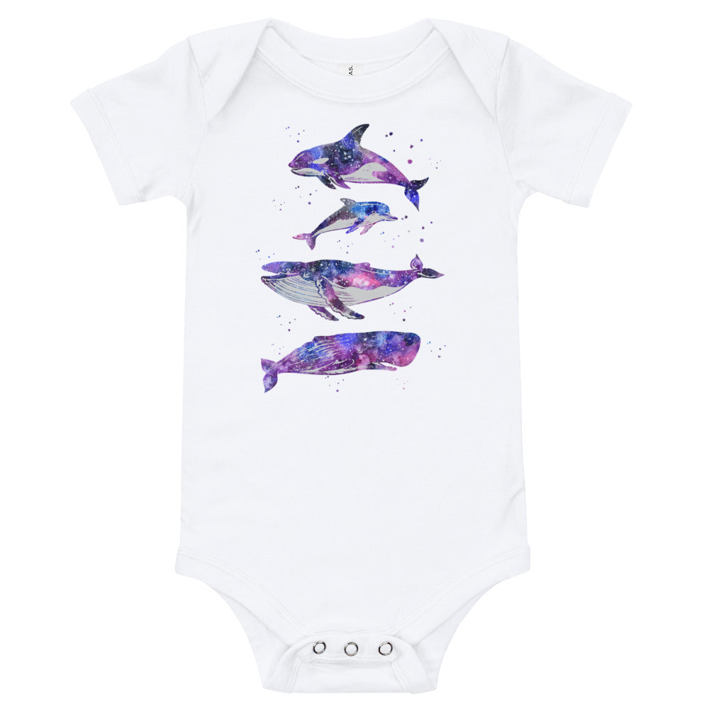 Cosmic Beauties Baby Onesie - Splashing Apparel