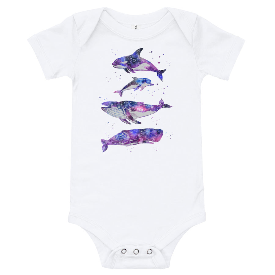Cosmic Beauties Baby Onesie - Splashing Apparel