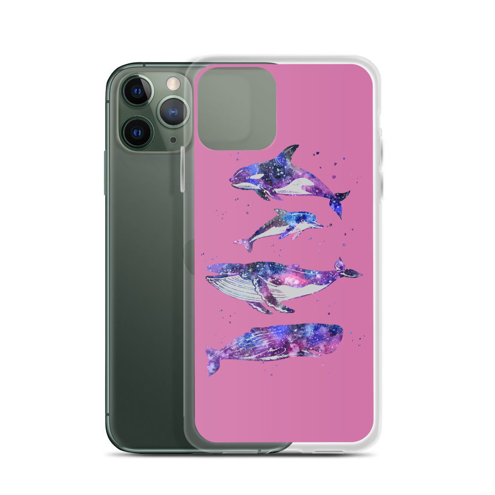 Cosmic Beauties iPhone Case Pink - Splashing Apparel