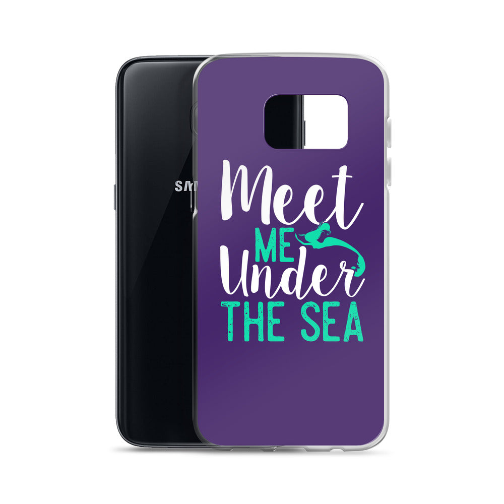 Meet Me Under the Sea Samsung Case Purple - Splashing Apparel