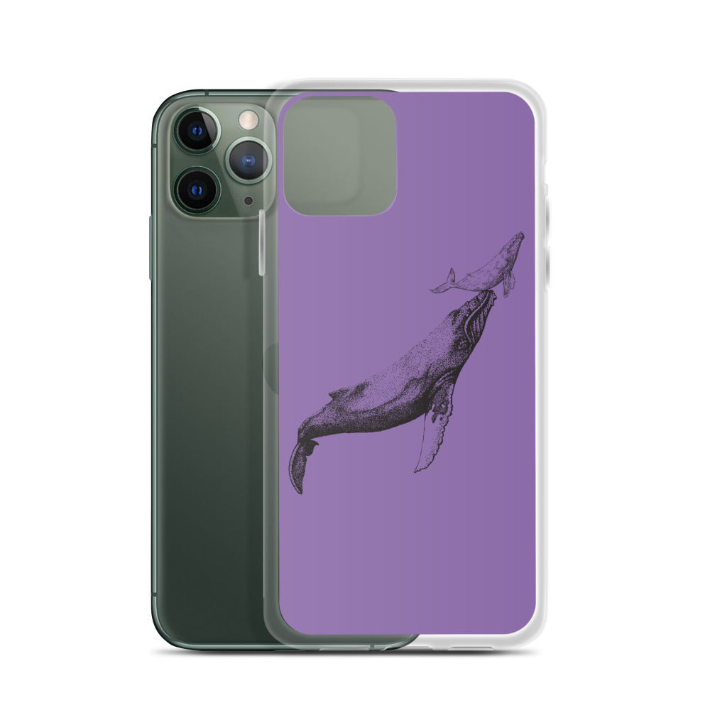 First Breath iPhone Case Purple - Splashing Apparel