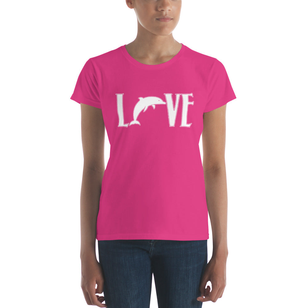 Love Dolphins Women's Shirt