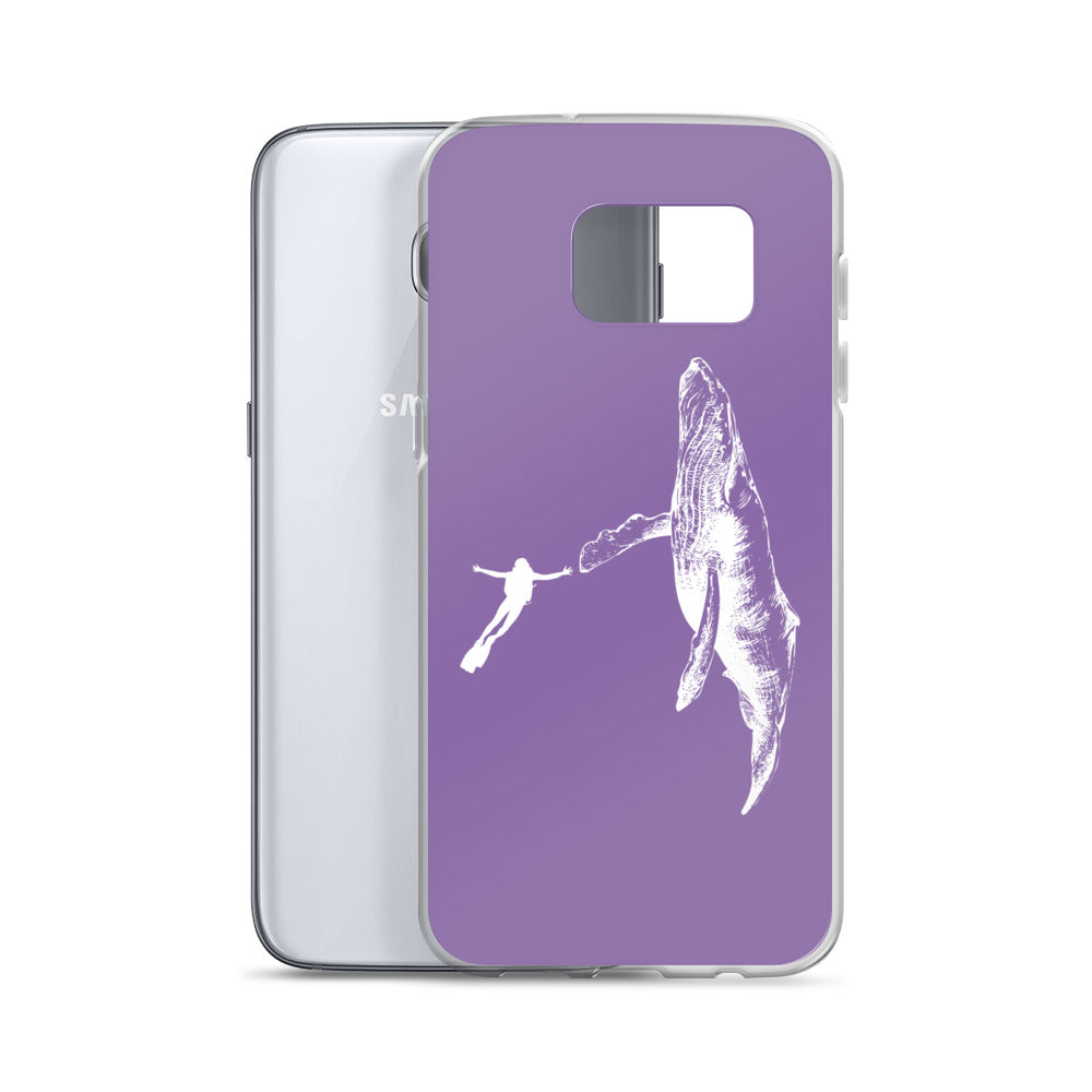 High Five Samsung Case Purple - Splashing Apparel
