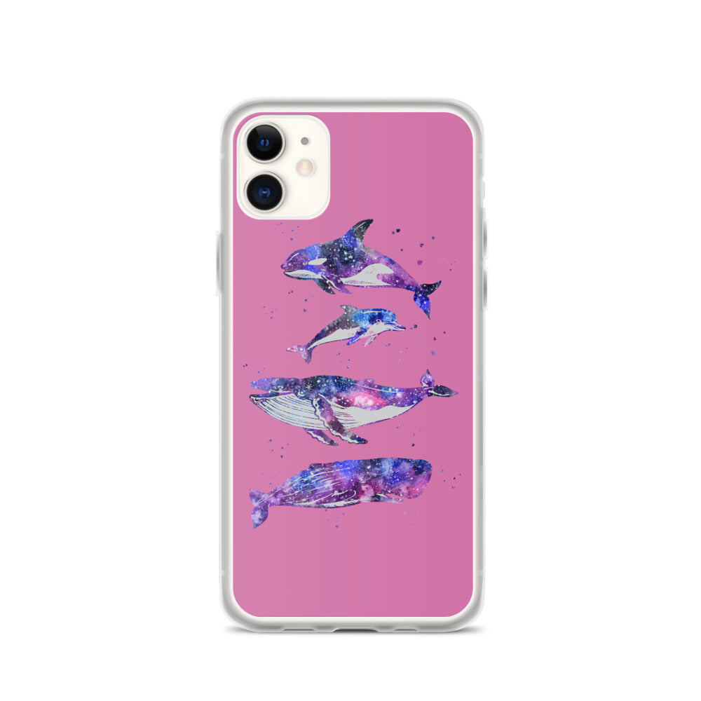 Cosmic Beauties iPhone Case Pink - Splashing Apparel