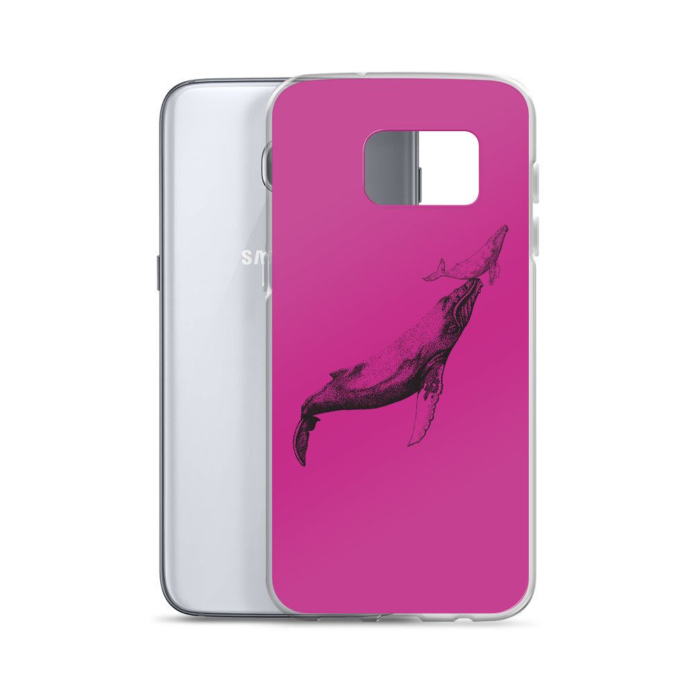 First Breath Samsung Case Pink - Splashing Apparel