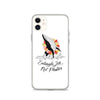 Entangle Leis Not Plastics iPhone Case White - Splashing Apparel