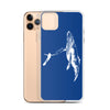 High Five iPhone Case Dark Blue - Splashing Apparel