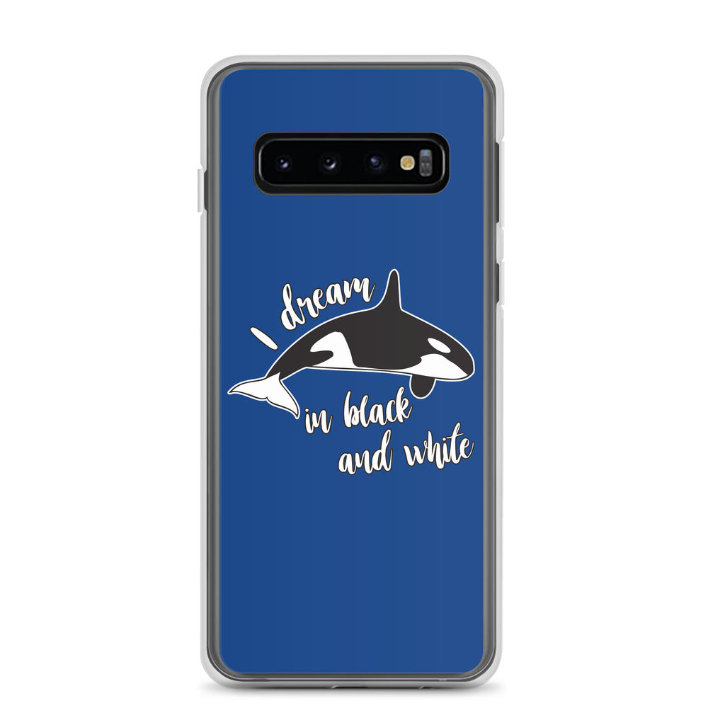 Dream of Black & White Samsung Case - Splashing Apparel