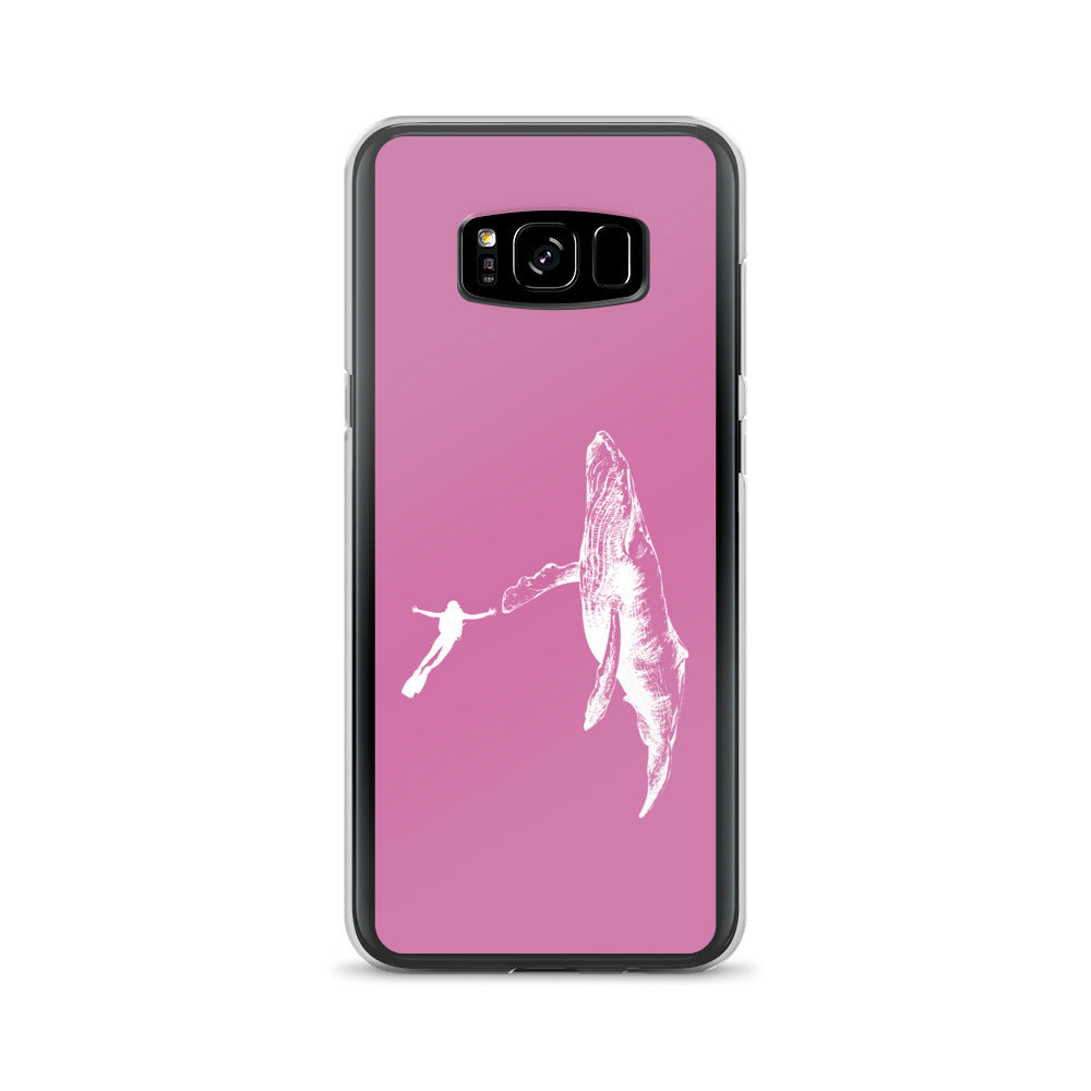 High Five Samsung Case Pink - Splashing Apparel