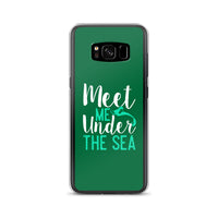 Meet Me Under the Sea Samsung Case Green - Splashing Apparel