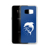 Let's Play Samsung Case Dark Blue - Splashing Apparel
