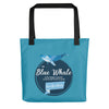 Blue Whale Tote bag - Splashing Apparel