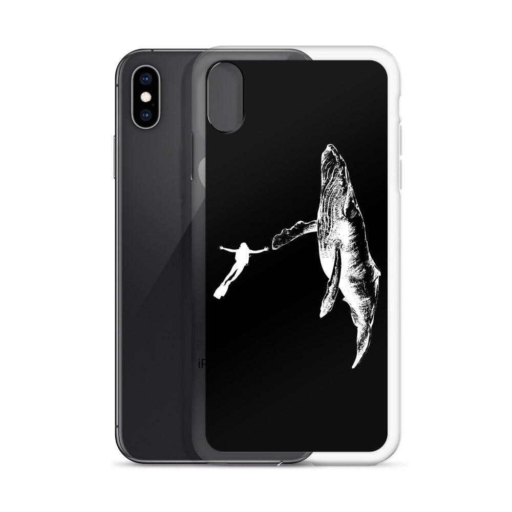 High Five iPhone Case Black - Splashing Apparel