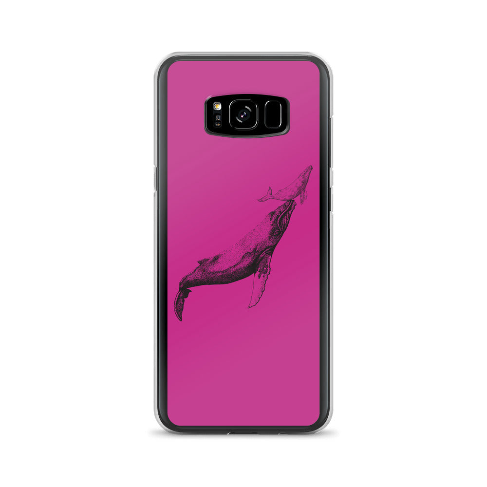 First Breath Samsung Case Pink - Splashing Apparel