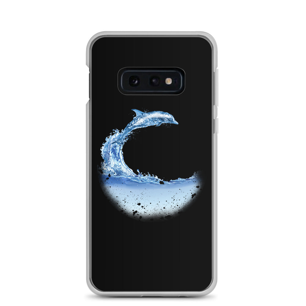 Aqua Dolphin Samsung Case - Splashing Apparel