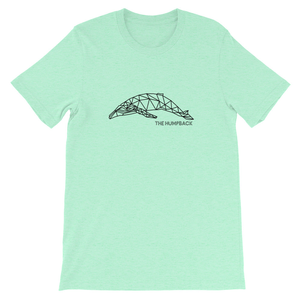 Geometric Humpback Whale Shirt - Splashing Apparel
