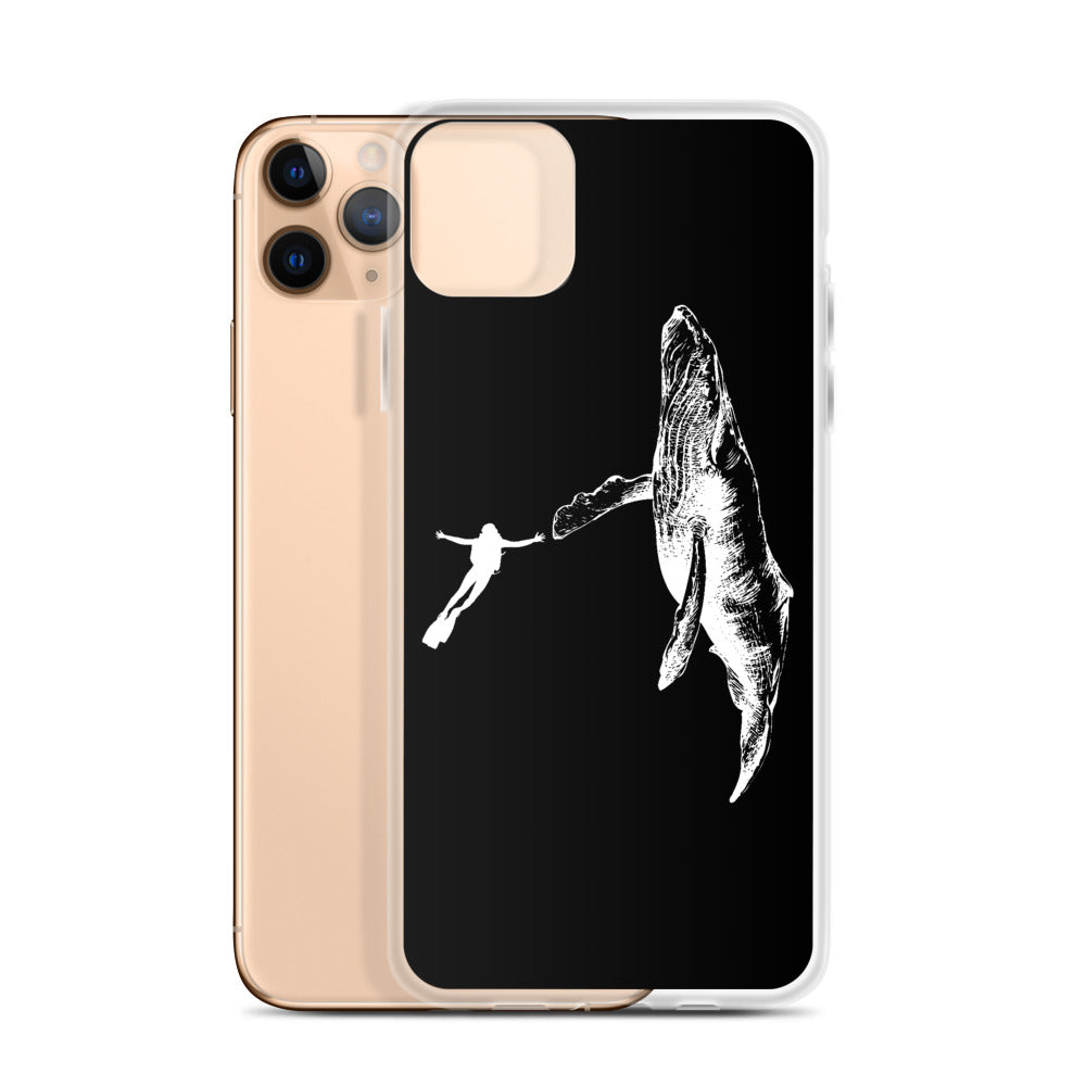 High Five iPhone Case Black - Splashing Apparel