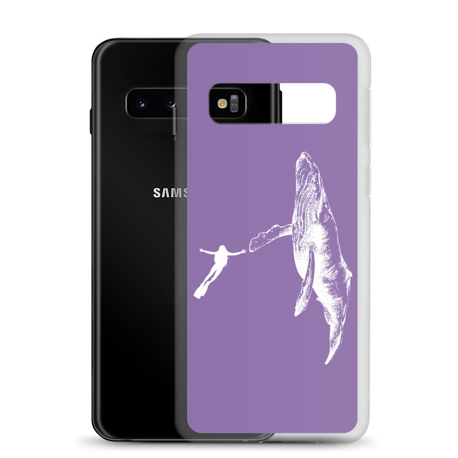 High Five Samsung Case Purple - Splashing Apparel