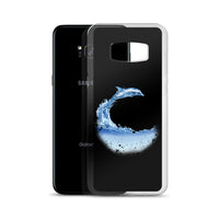 Aqua Dolphin Samsung Case - Splashing Apparel