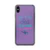 Free in the Sea iPhone Case Purple - Splashing Apparel