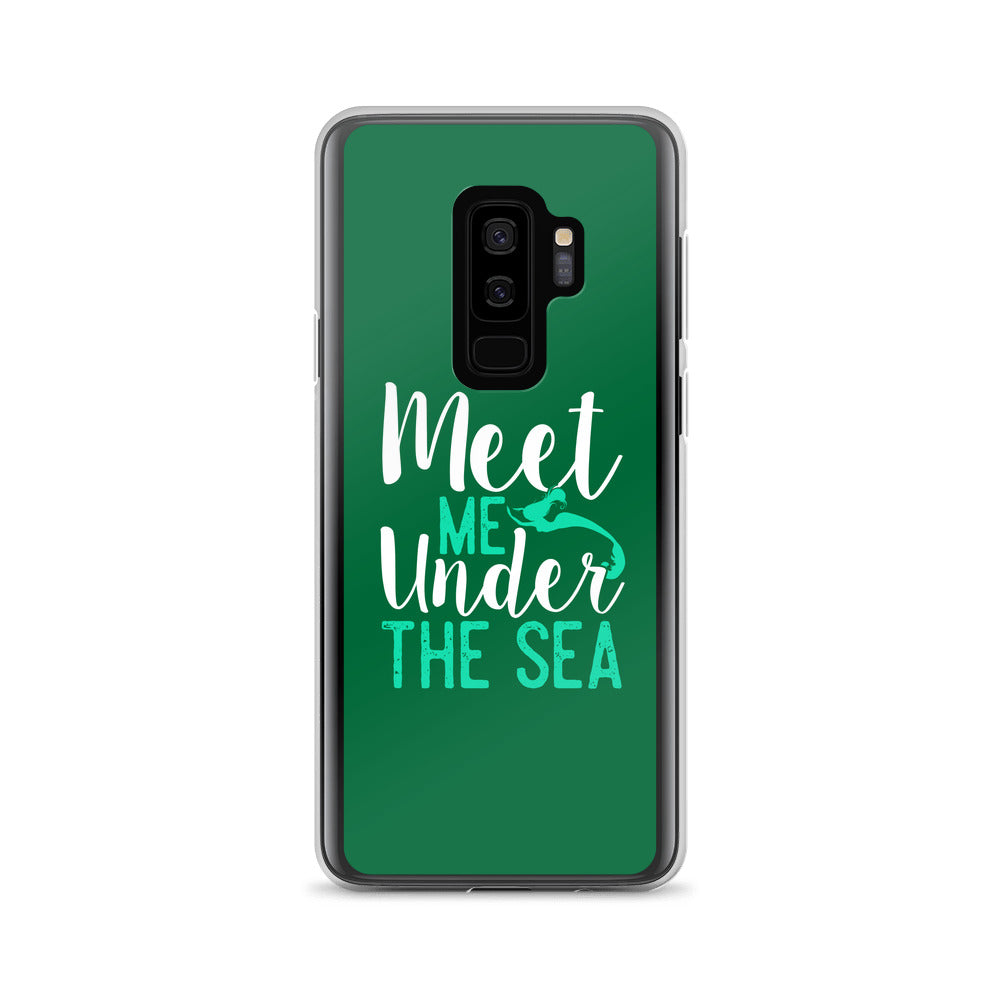 Meet Me Under the Sea Samsung Case Green - Splashing Apparel