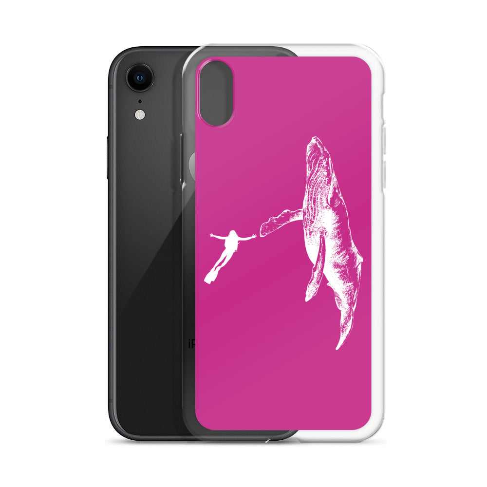 High Five iPhone Case Pink - Splashing Apparel