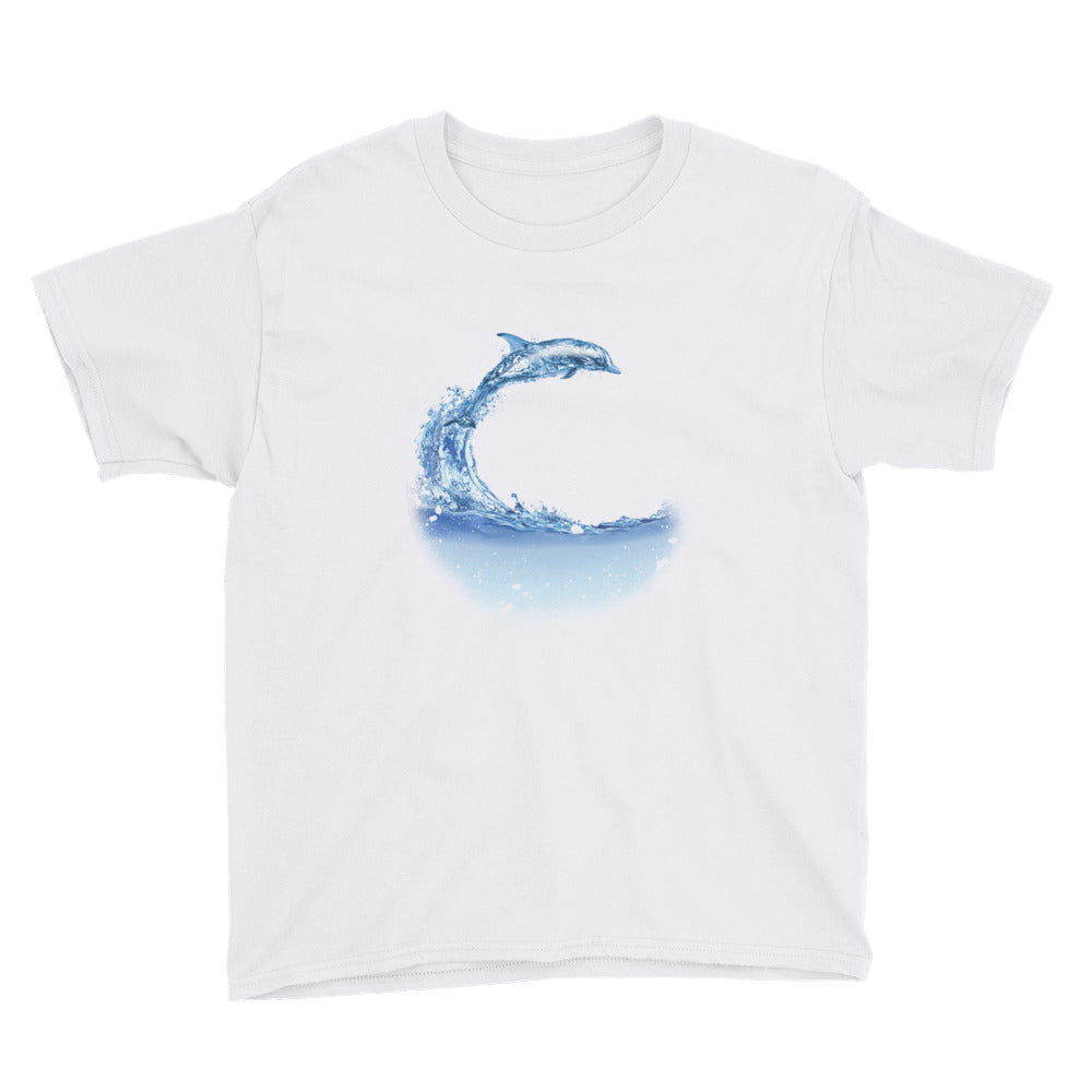 Aqua Dolphin Kids Shirt - Splashing Apparel
