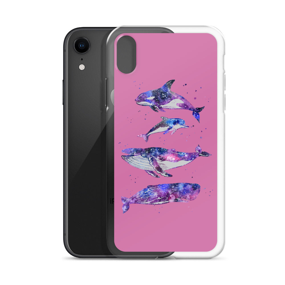 Cosmic Beauties iPhone Case Pink - Splashing Apparel