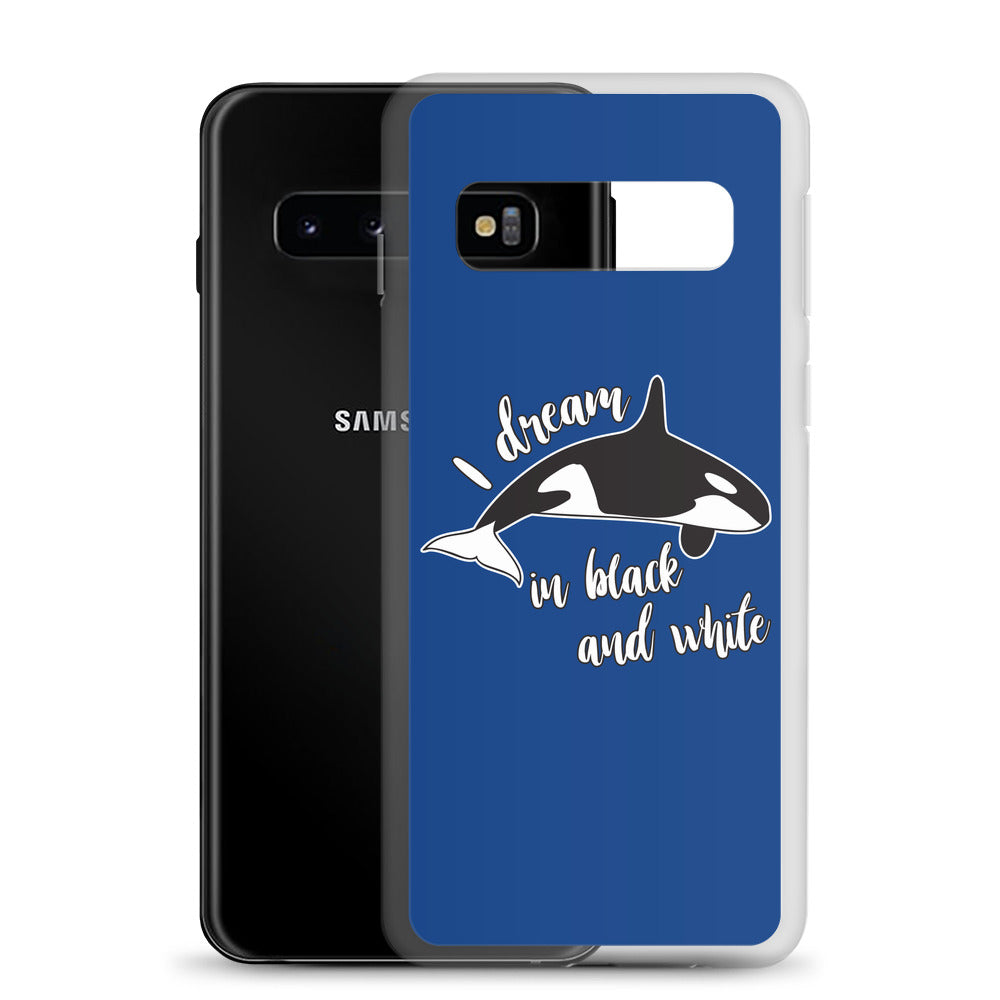 Dream of Black & White Samsung Case - Splashing Apparel
